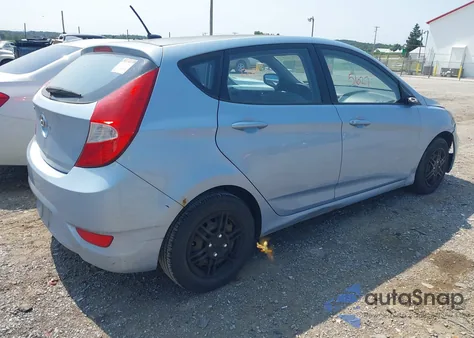 2012 Hyundai Accent Gs z USA, uszkodzony, nr VIN KMHCT5AE7CU011789